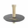 Vassoio per aperitivi DKD Home Decor Stand a 3 piani Bambù Lavagna 28 x 28 x 39,5 cm