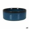 Set da Aperitivo La Mediterránea Chester Azzurro 15,6 x 6,8 cm (12 Unità)