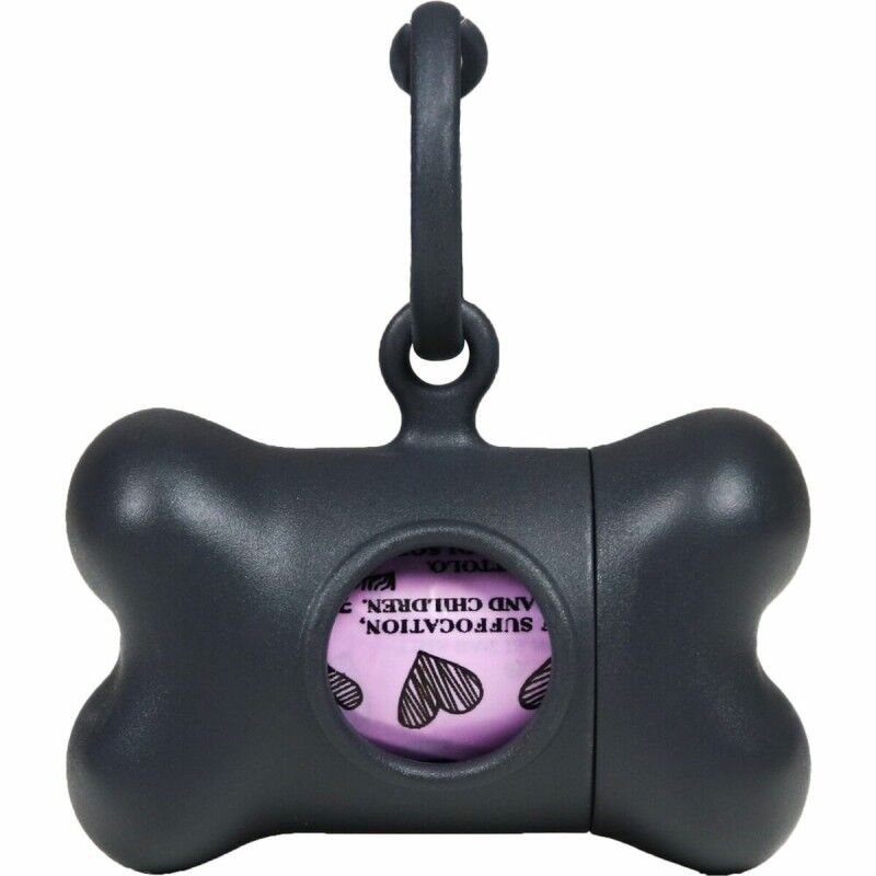 Dispenser di Buste per Animali Domestici United Pets Classic 2nd Life Grigio Dispenser di Buste per Animali Domestici United Pets Classic 2nd Life Grigio