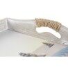 Set di Vassoi DKD Home Decor 40 x 30 x 6 cm Legno MDF (2 Unità)