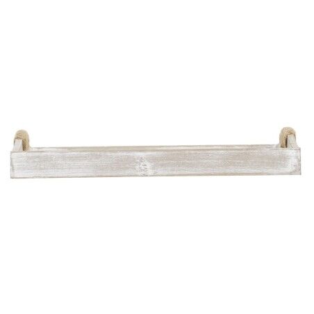 Set di Vassoi DKD Home Decor Beige 40 x 30 x 6 cm Legno MDF (2 Unità)