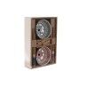 Set per Sushi DKD Home Decor 30 x 21 x 7 cm Multicolore Mandala Gres Orientale (6 Pezzi)