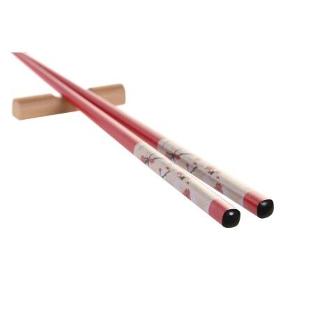 Set per Sushi DKD Home Decor 30 x 21 x 7 cm Nero Gres Orientale (6 Pezzi)