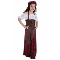 Costume per Bambini Cameriera 3-6 anni (2 Pezzi)