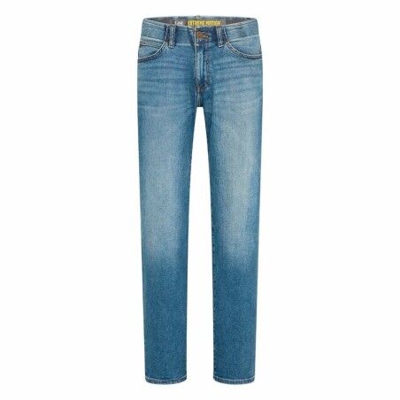 Jeans Uomo Lee Straight Fit Xm 32" Azzurro