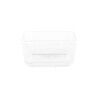 Vassoio per aperitivi DKD Home Decor Naturale Bambù Cristallo 280 ml 32 x 21 x 6 cm