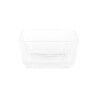 Vassoio per aperitivi DKD Home Decor Naturale Bambù Alluminio Cristallo 280 ml 21 x 21 x 6 cm
