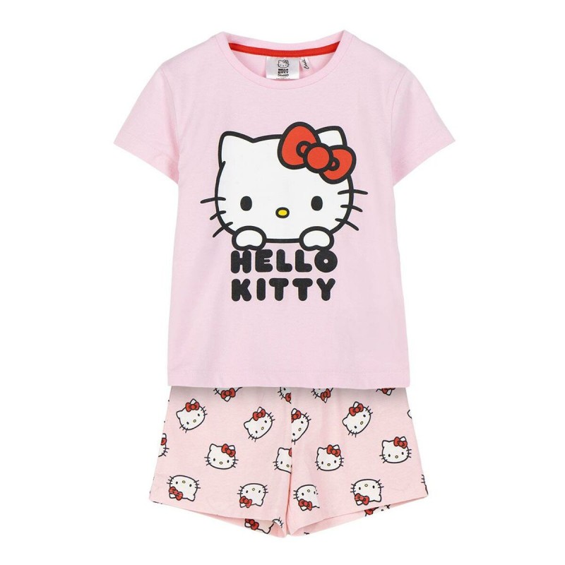 Pigiama Estivo Hello Kitty Rosa Pigiama Estivo Hello Kitty Rosa