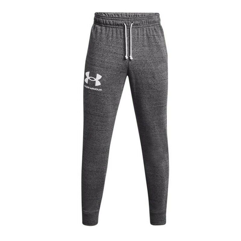Pantalone Lungo Sportivo Under Armour Rival Terry Grigio Pantalone Lungo Sportivo Under Armour Rival Terry Grigio