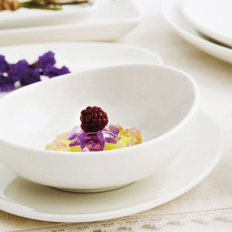 Piatto da pranzo Ariane Vital Coupe Bianco Ceramica Ø 21 cm (12 Unità)