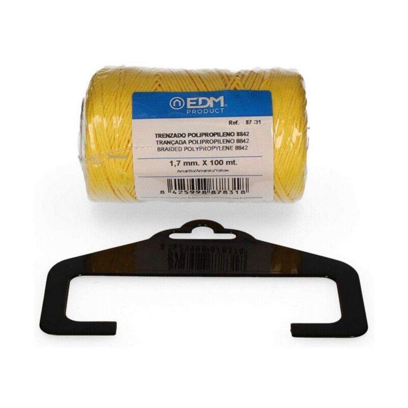 Corda intrecciata EDM 87831 Giallo polipropilene