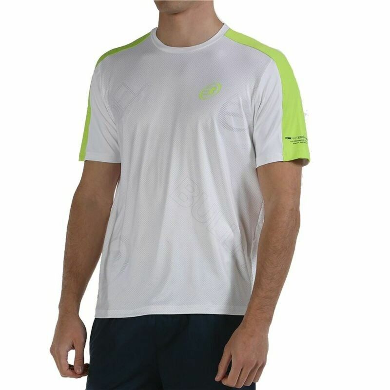 Maglia a Maniche Corte Uomo Bullpadel Bianco Uomo Maglia a Maniche Corte Uomo Bullpadel Bianco Uomo