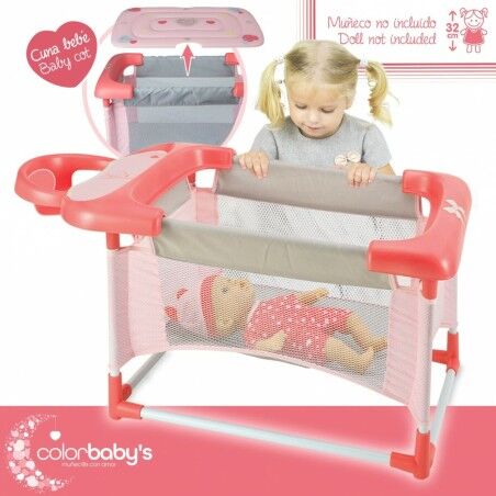 Fasciatoio per Bambole Colorbaby 3 in 1 68 x 32,5 x 34 cm 2 Unità