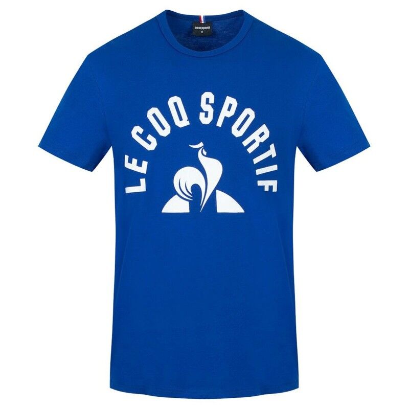 Maglia a Maniche Corte Uomo BAT TEE SS Nº2M Le coq sportif 2220665 Azzurro Maglia a Maniche Corte Uomo BAT TEE SS Nº2M Le coq sportif 2220665 Azzurro