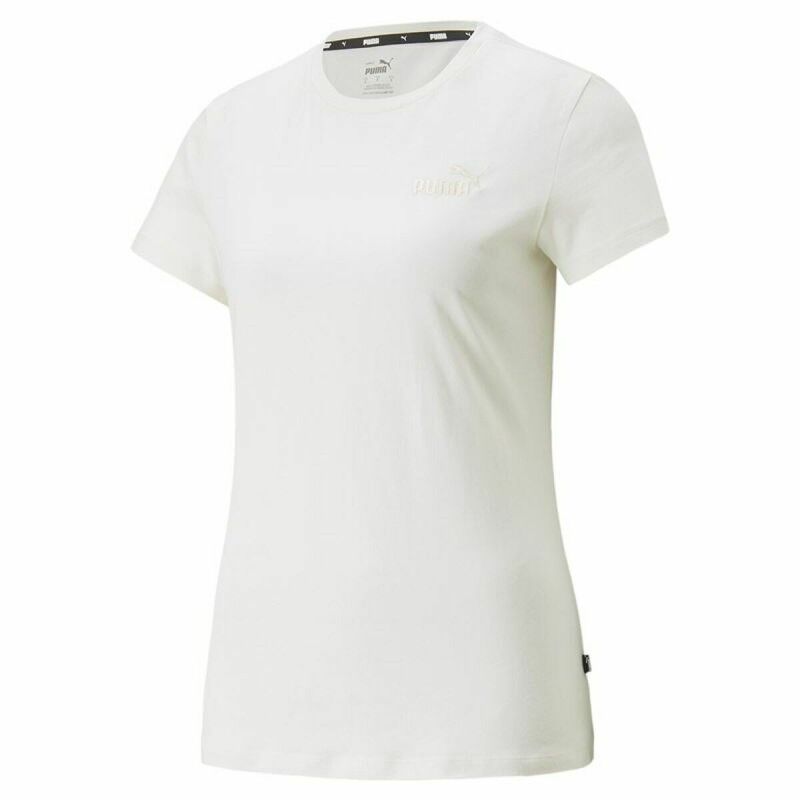 Maglia a Maniche Corte Donna Puma Bianco Maglia a Maniche Corte Donna Puma Bianco