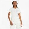 Maglia a Maniche Corte Donna Puma Bianco