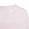 Maglia a Maniche Corte per Bambini Adidas G Lin T Rosa