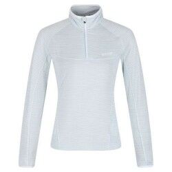 Maglia a Maniche Corte Donna Regatta Yonder Half-Zip Bianco