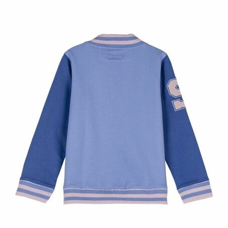 Felpa senza Cappuccio Bambino Stitch Azzurro