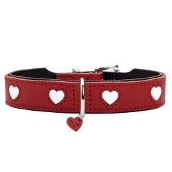 Collare per Cani Hunter Love S/M 35-43 cm Rosso