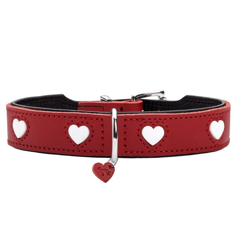 Collare per Cani Hunter Love S/M 35-43 cm Rosso Collare per Cani Hunter Love S/M 35-43 cm Rosso