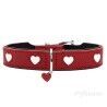 Collare per Cani Hunter Love S/M 35-43 cm Rosso