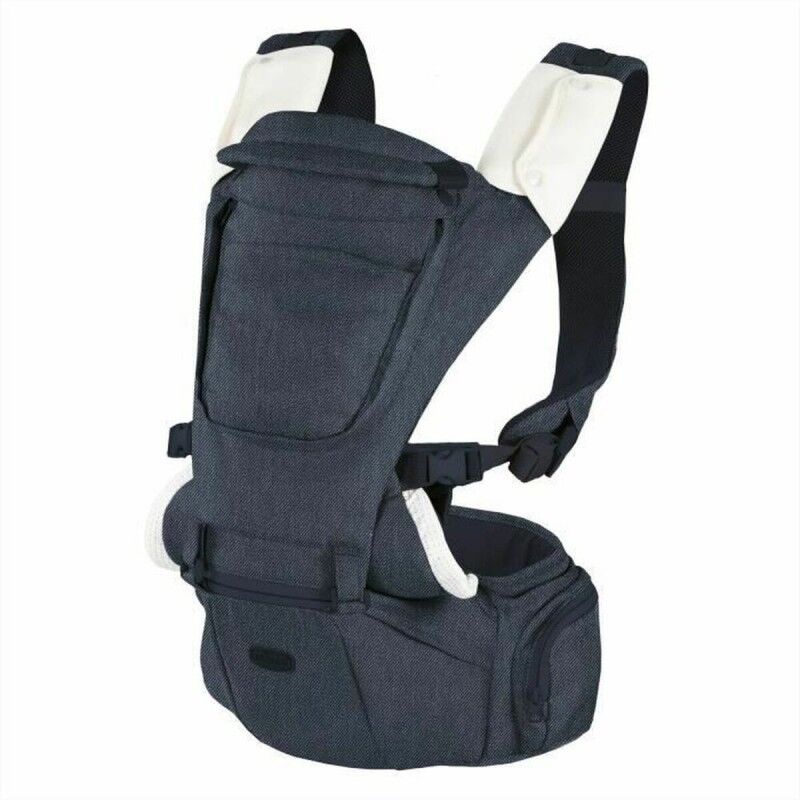 Zaino Porta bambino Chicco Baby Carrier Hip Seat Denim + 0 Anni Zaino Porta bambino Chicco Baby Carrier Hip Seat Denim + 0 Anni