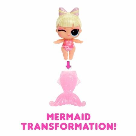 Bambolotto Bebè con Accessori Rainbow High LOL Surprise - Baby Mermaids