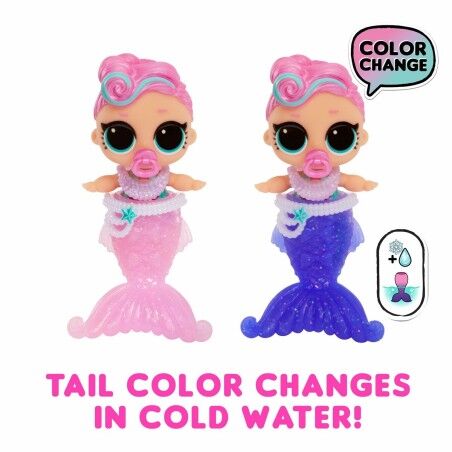 Bambolotto Bebè con Accessori Rainbow High LOL Surprise - Baby Mermaids
