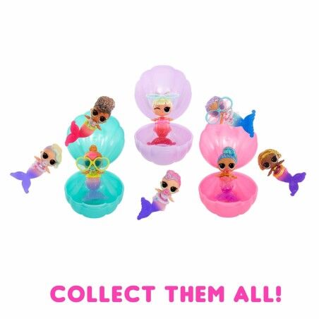 Bambolotto Bebè con Accessori Rainbow High LOL Surprise - Baby Mermaids