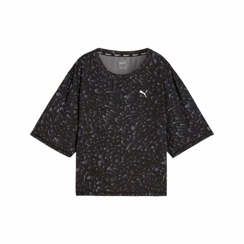Maglia a Maniche Corte Donna Puma Nero Maglia a Maniche Corte Donna Puma Nero