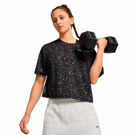 Maglia a Maniche Corte Donna Puma Nero
