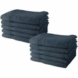 Set di asciugamani TODAY Grigio 10 Pezzi