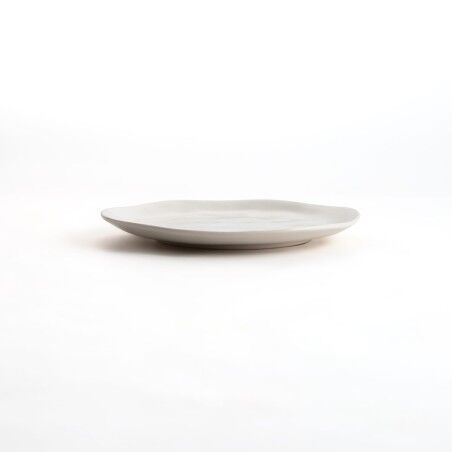 Piatto da Dolce Bidasoa Cosmos Bianco Ceramica Ø 20 cm (12 Unità)