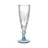 Calice da champagne Vivalto Exotic Azzurro Cristallo 170 ml
