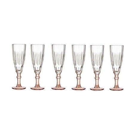Calice da champagne Vivalto Exotic Marrone Cristallo 170 ml