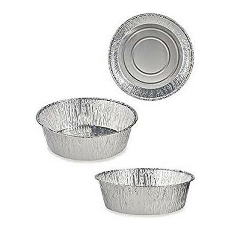 Set di Vassoi Kinvara 30287 Argentato Alluminio 25 x 8 x 25 cm