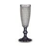 Calice da champagne Vivalto Trasparente Antracite Vetro 185 ml