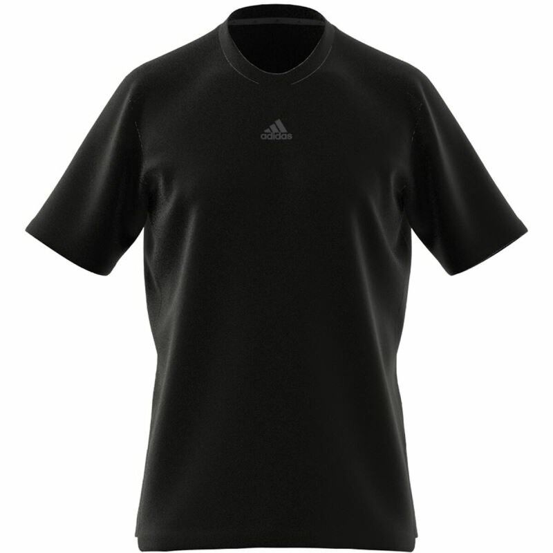 Maglia a Maniche Corte Uomo Adidas Aeroready Nero Maglia a Maniche Corte Uomo Adidas Aeroready Nero