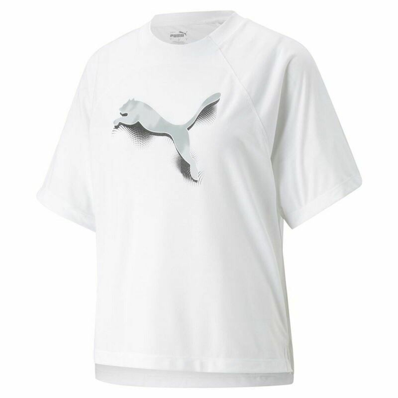 Maglia a Maniche Corte Donna Puma Modernoversi Bianco Maglia a Maniche Corte Donna Puma Modernoversi Bianco