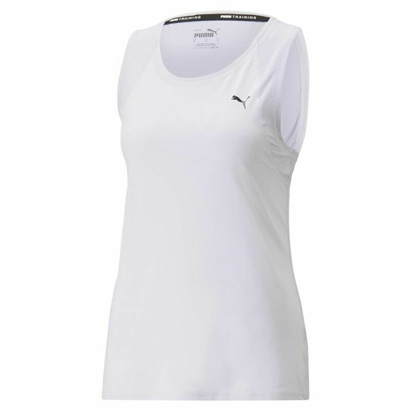 Maglia a Maniche Corte Donna Puma Favorite Tank Bianco Maglia a Maniche Corte Donna Puma Favorite Tank Bianco