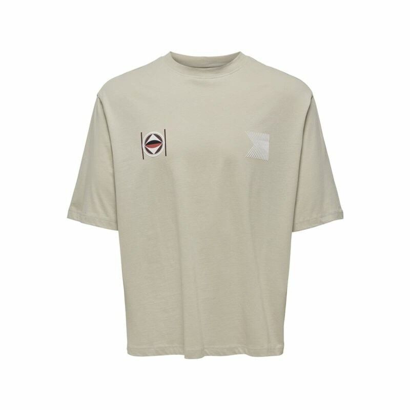 Maglia a Maniche Corte Uomo Only & Sons Onslenny Ovz Element Grigio Maglia a Maniche Corte Uomo Only & Sons Onslenny Ovz Element Grigio