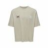 Maglia a Maniche Corte Uomo Only & Sons Onslenny Ovz Element  Grigio