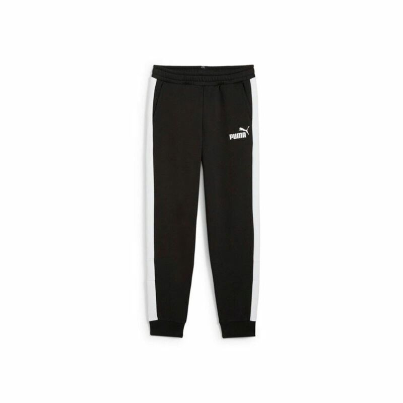 Pantalone di Tuta per Bambini Puma Ess Block Nero Pantalone di Tuta per Bambini Puma Ess Block Nero