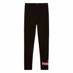 Leggings Sportivi per Bambini Puma Essentials Logo G Nero