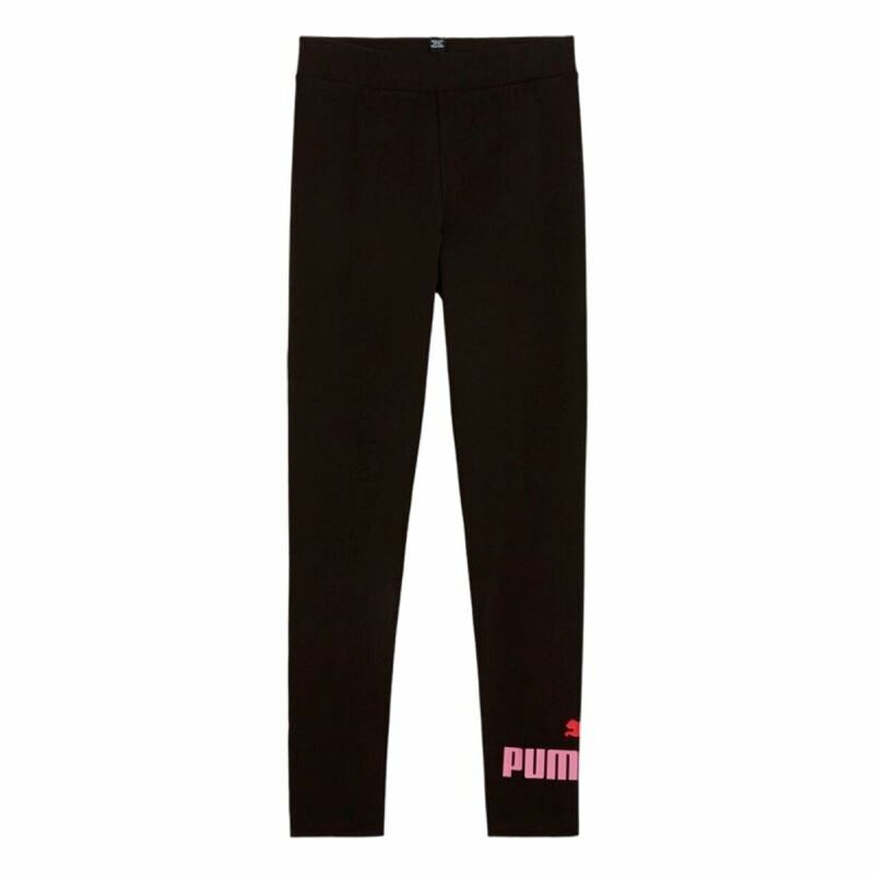 Leggings Sportivi per Bambini Puma Essentials Logo G Nero Leggings Sportivi per Bambini Puma Essentials Logo G Nero
