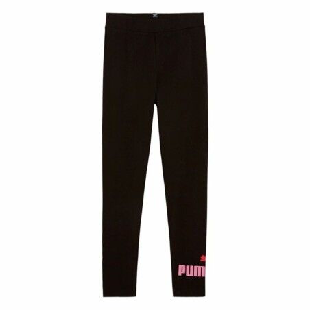 Leggings Sportivi per Bambini Puma Essentials Logo G Nero