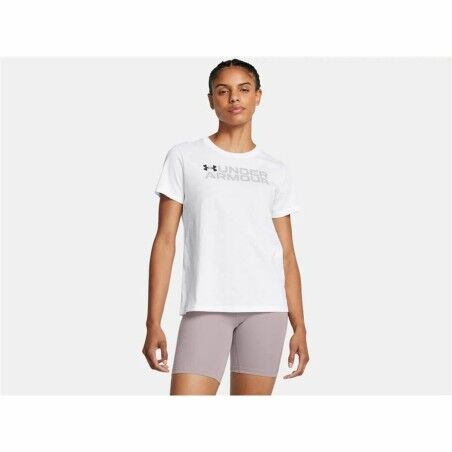 Maglia a Maniche Corte Donna Under Armour Bl Pack SS Bianco