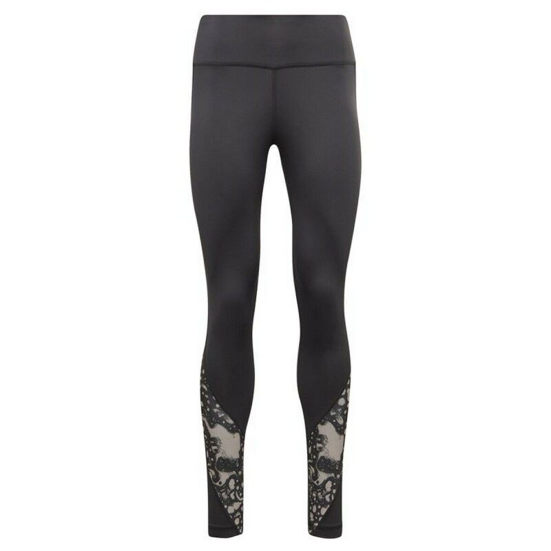 Leggings Sportivo da Donna Reebok Nero Leggings Sportivo da Donna Reebok Nero