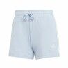 Pantaloncini Sportivi da Donna Adidas 3 Stripes Sj Azzurro Chiaro